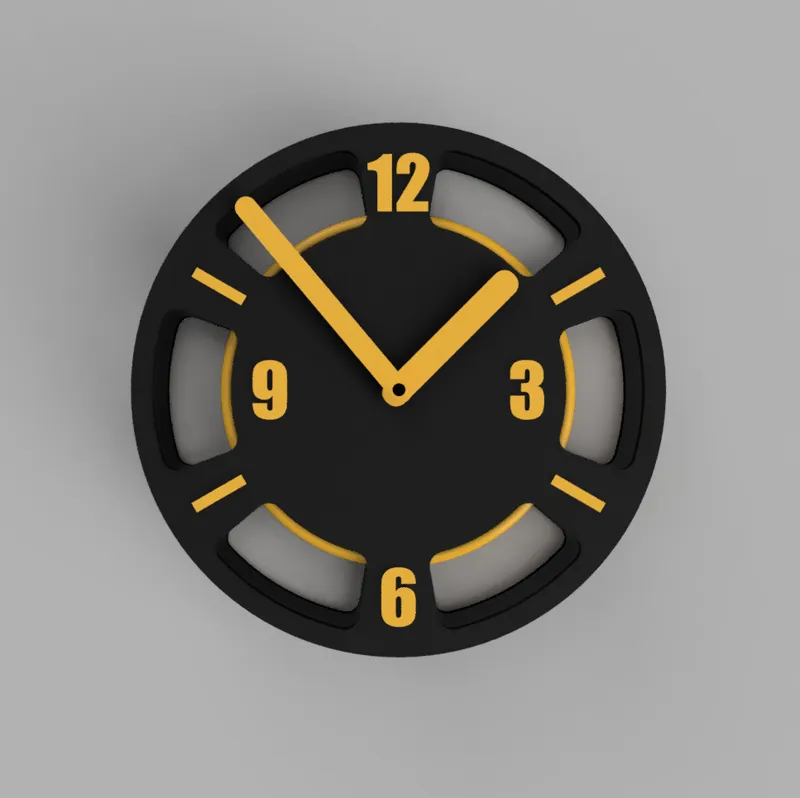 Spool Clock