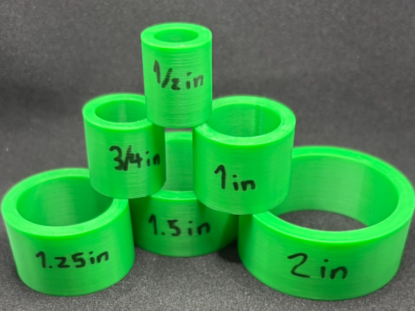 1/2 to 2 inches Schedule 80 pipe model