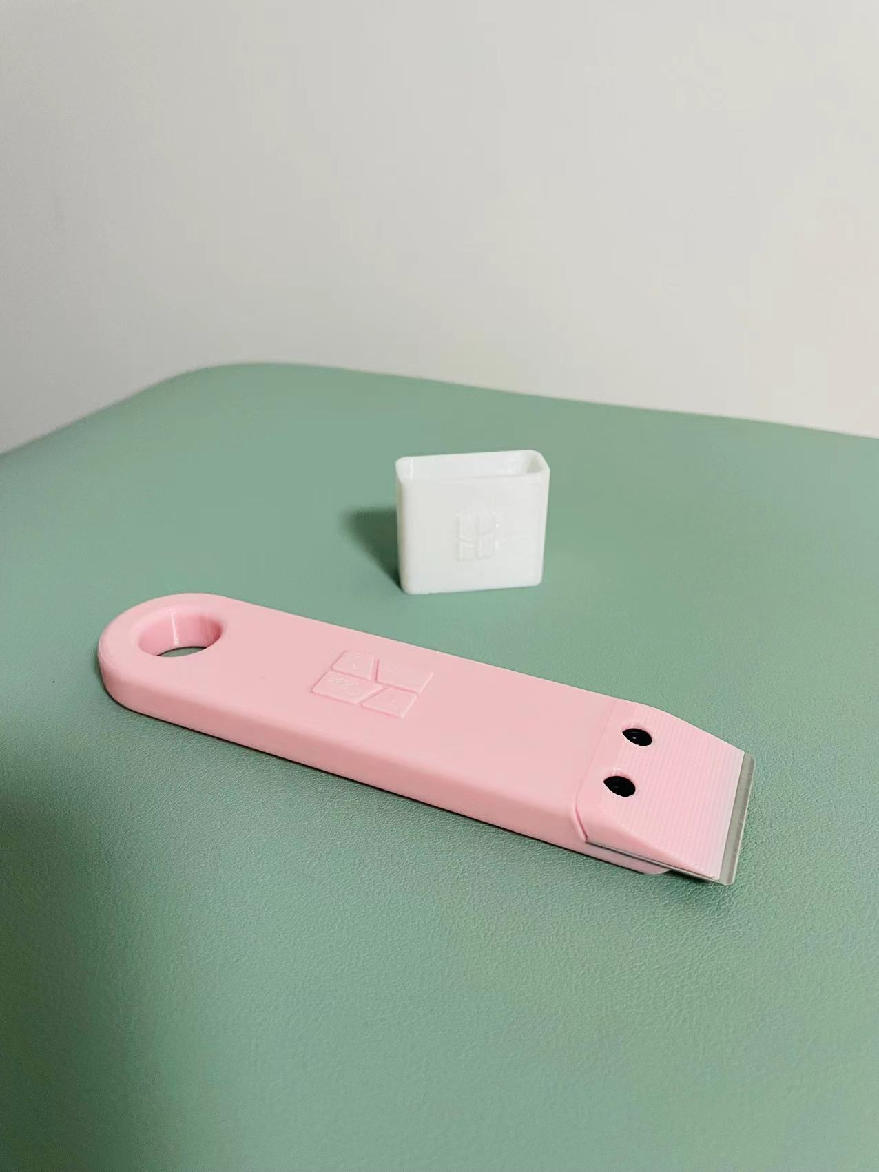 Miniatura 4 do modelo 3D 极致优化 完美版 热床铲刀 刮刀