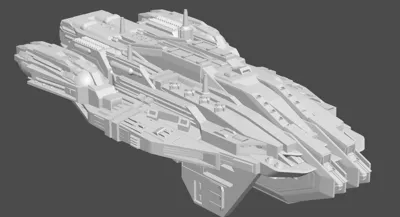 HH10 Sci-Fi Spaceship by 3Dimension Studio NYC MakerWorld: Download ...