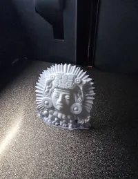 Médaillon inspiré du dieu soleil aztèque — photo 2