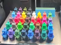 Bateau test de mélange de couleurs — photo 2