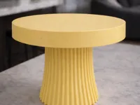 Présentoir à gâteau moderne, finition jaune pâle — photo 2