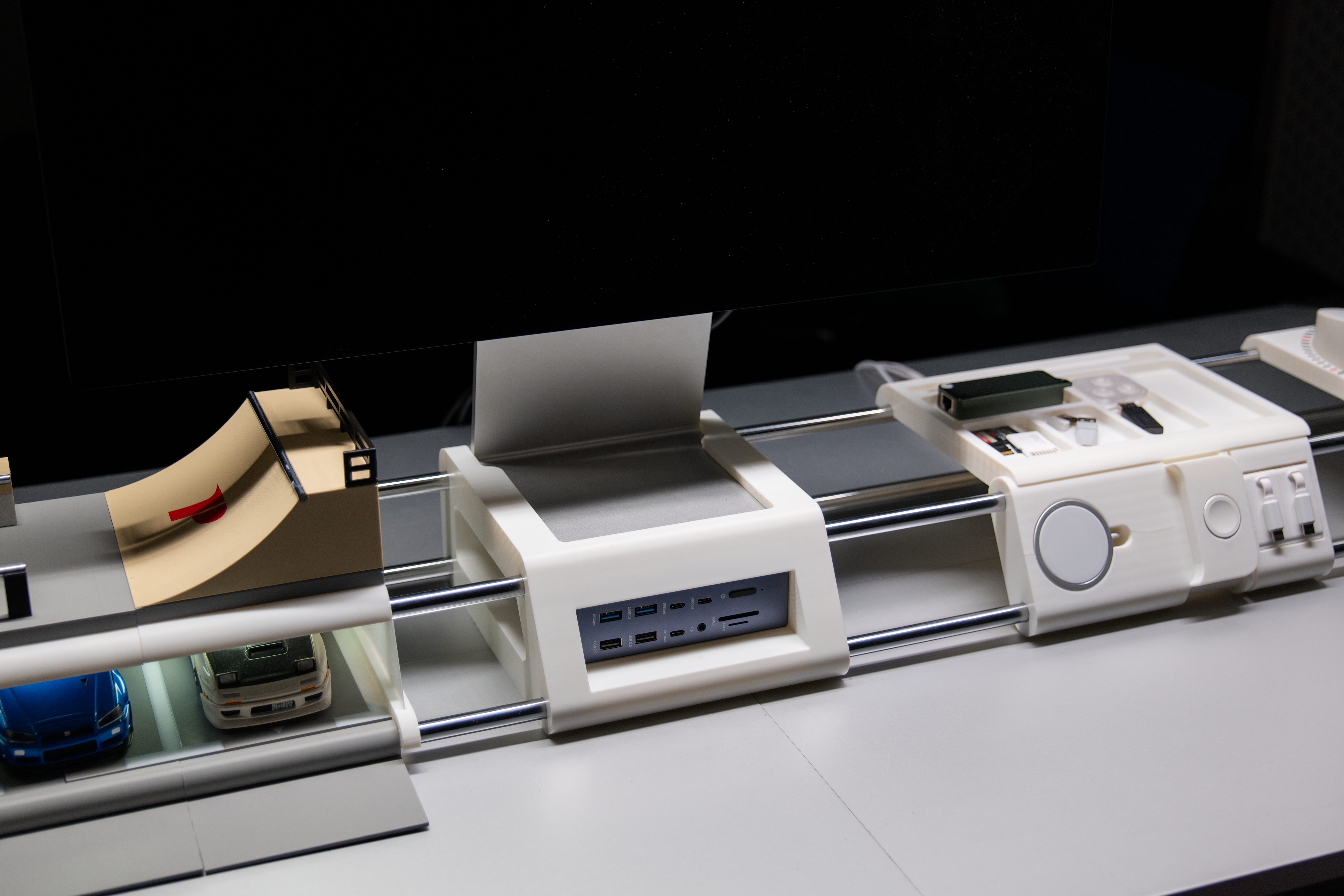 Miniatura 2 do modelo 3D 模块化光轴增高架