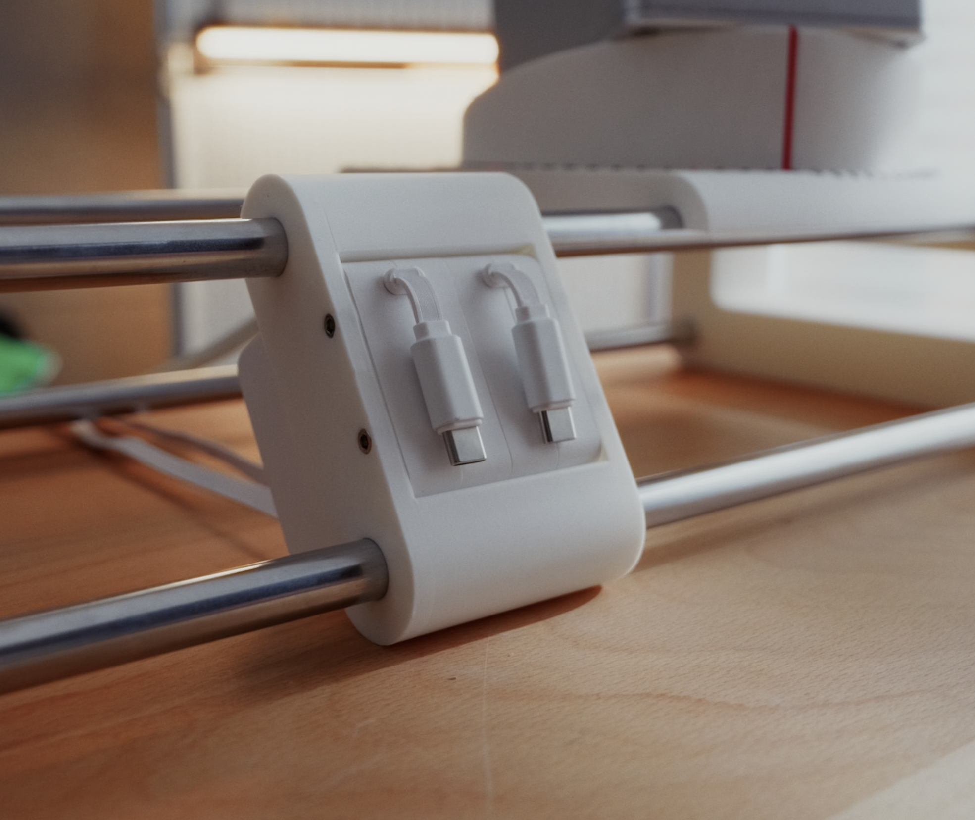 Miniatura 5 do modelo 3D 模块化光轴增高架