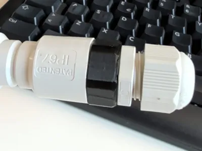 16mm Rigid Conduit to PG11 Cable Gland Adapter
