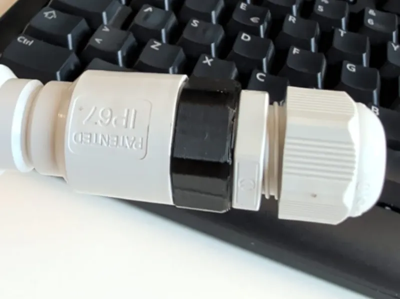16mm Rigid Conduit to PG11 Cable Gland Adapter