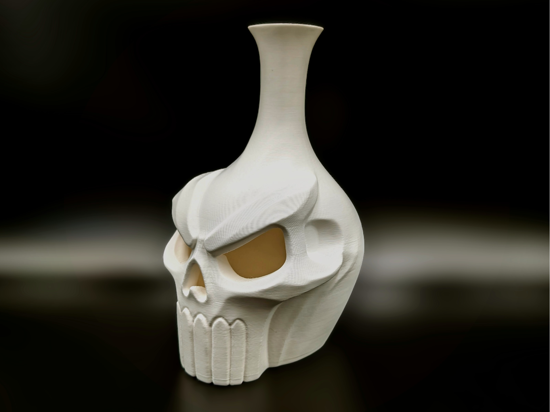 Skull Vase - No Supports