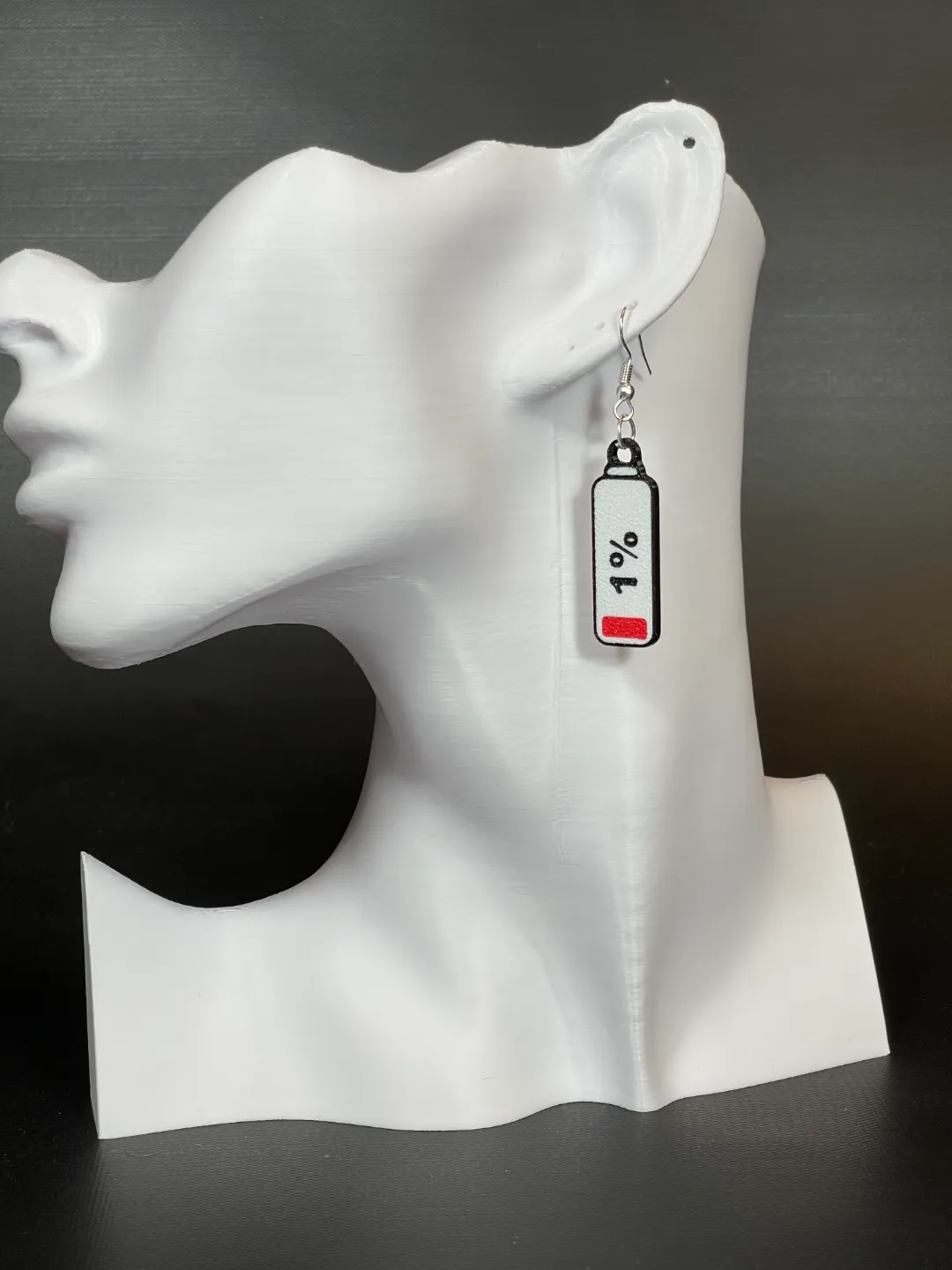1% Battery Earrings view 2