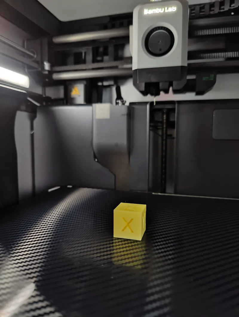Easy to Print Calibration Cube
