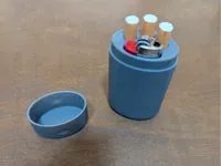 Étui à cigarettes 3 places avec range briquet Bic mini — photo 1