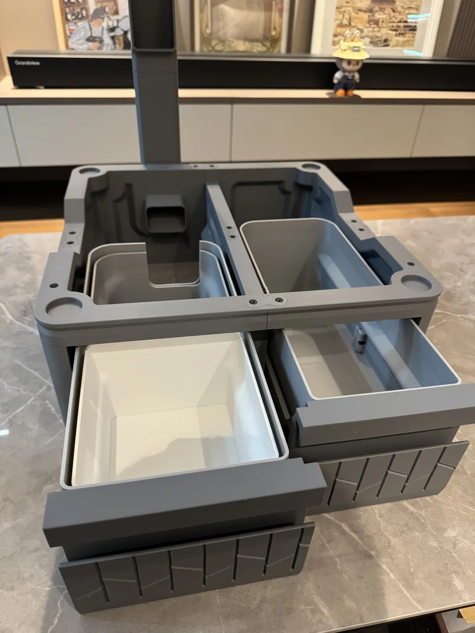 P2S/P1S 废料+工具一体式收纳底座 view 2
