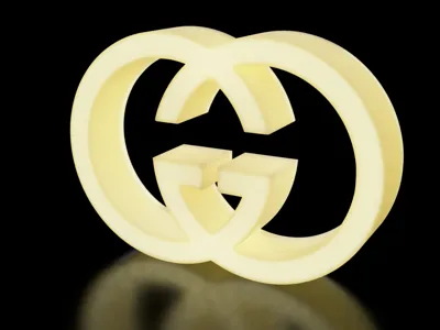 Gucci LED lamp / LOGO