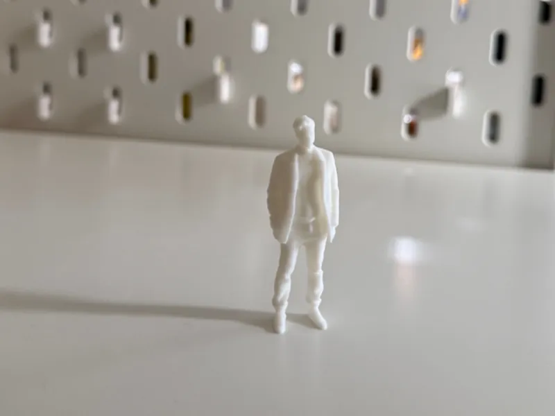 Miniature Casual Man for your Diorama