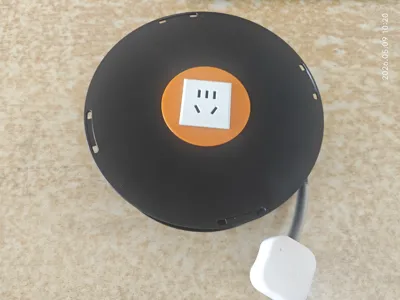 CaiGe Filament Spool Repurposed as Cable Storage Socket