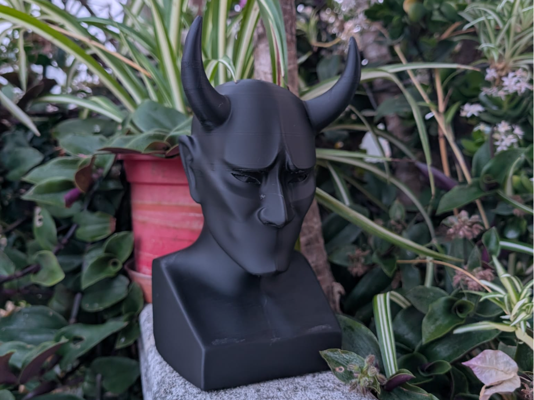 Modern Minimalist Hannya