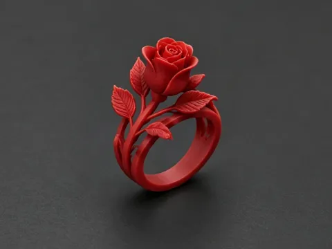 Soporte: 初烬・Budding Rose Dawn Flame — referencia de MakerWorld