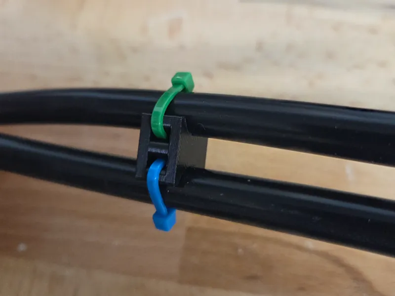 Double Zip Tie Block