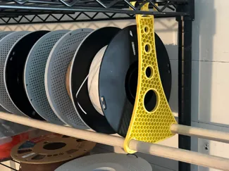 Hanging Filament Shelf for Wire Rack shelving, etc