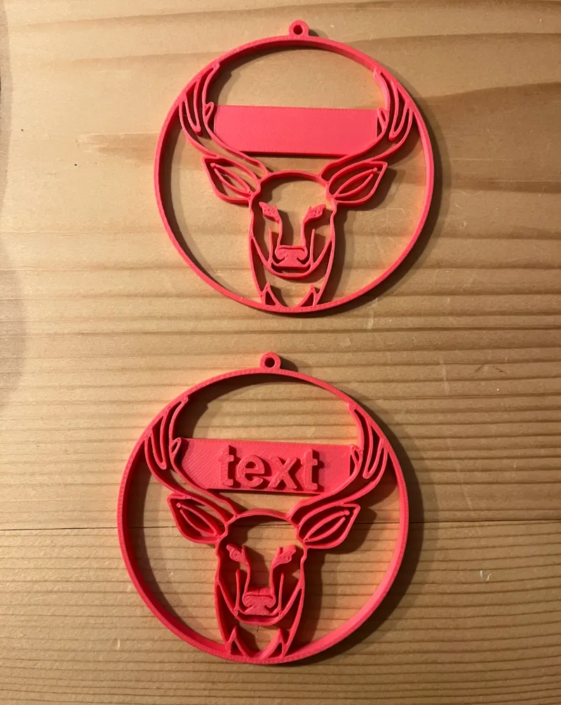 reindeer ornament