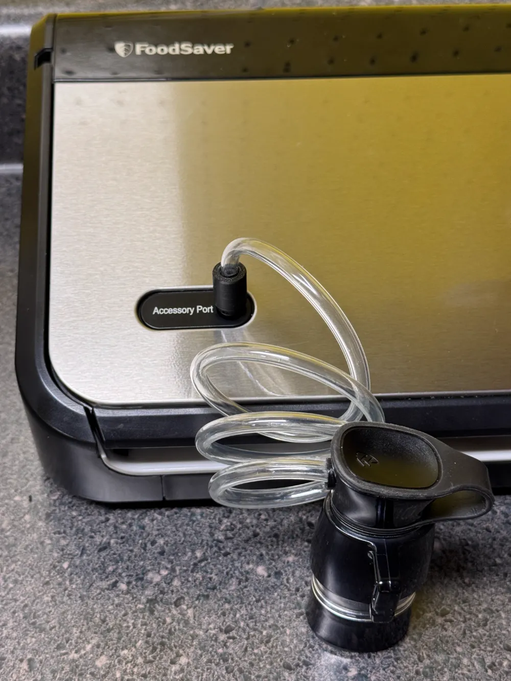 FoodSaver Accessory Port Connector - Free 3D Print Model - MakerWorld