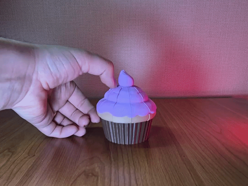 Cupcake Gravity Fidget Toy