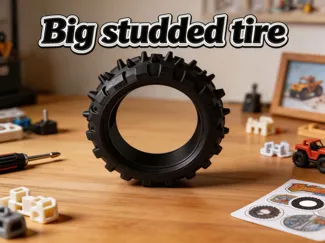 Mini Off-Roader studded tire