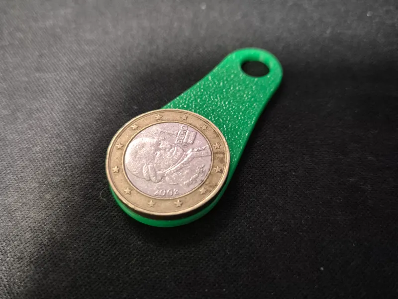 Keychain Trolley Coin