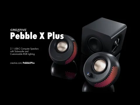 Modular stand for Creative Pebble X/Plus system