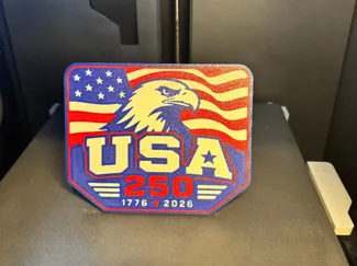Patriotic Hitch cover