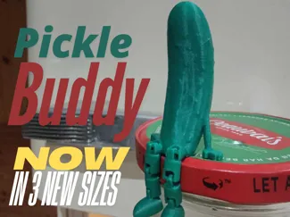 Pickle with articulated legs