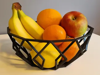 Geometric Fruit bowl