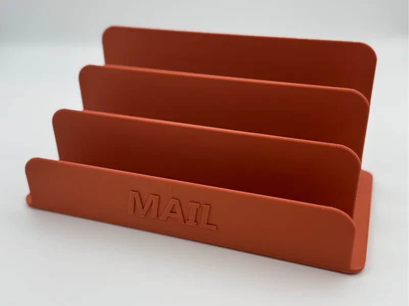 Mail or Letter sorter, editable or removable text