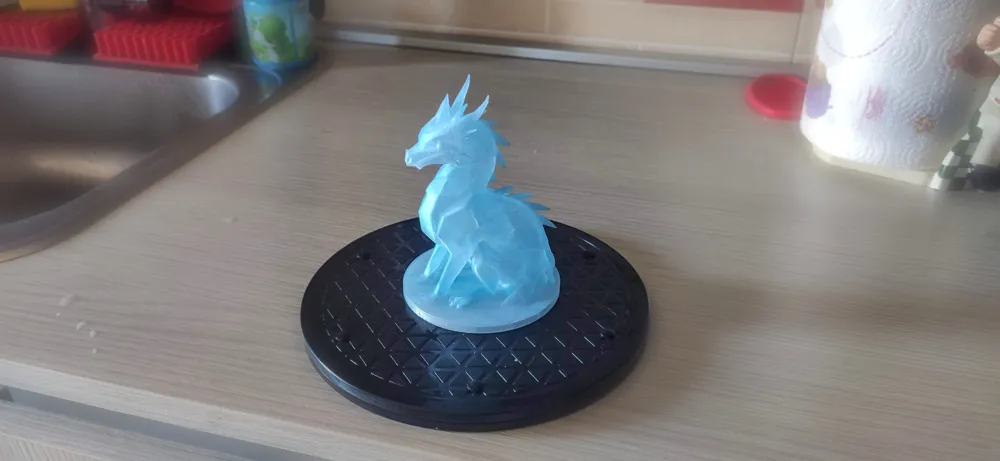 Crystal Dragon Lamp - Free 3D Print Model - MakerWorld