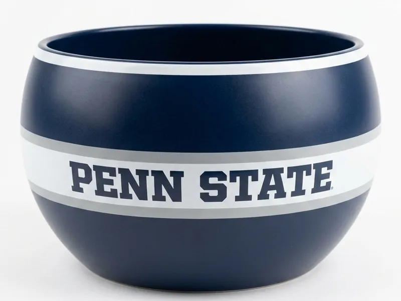 Penn State Football - Snack Bowl - White and Blue