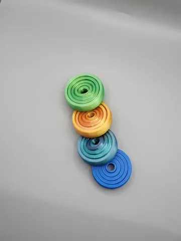 Objeto manipulable: Spinning Fidget Toy - ADHD, Boredom, Classroom. — vista de referencia 5