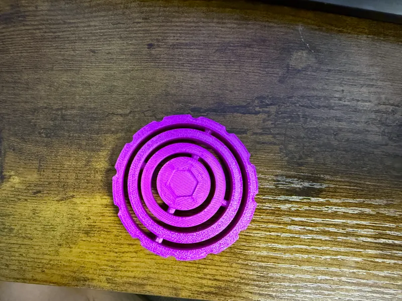 3-Axis Gimbal Mechanism - Print-in-Place Fidget