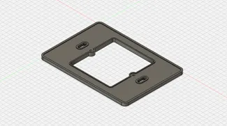 Meross Thermostat 503 Plate Adapter