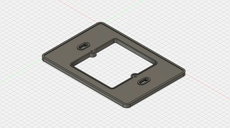 Meross Thermostat 503 Plate Adapter