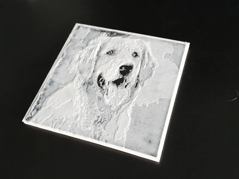 AMS-less Coaster V2.0 - Golden Retriever