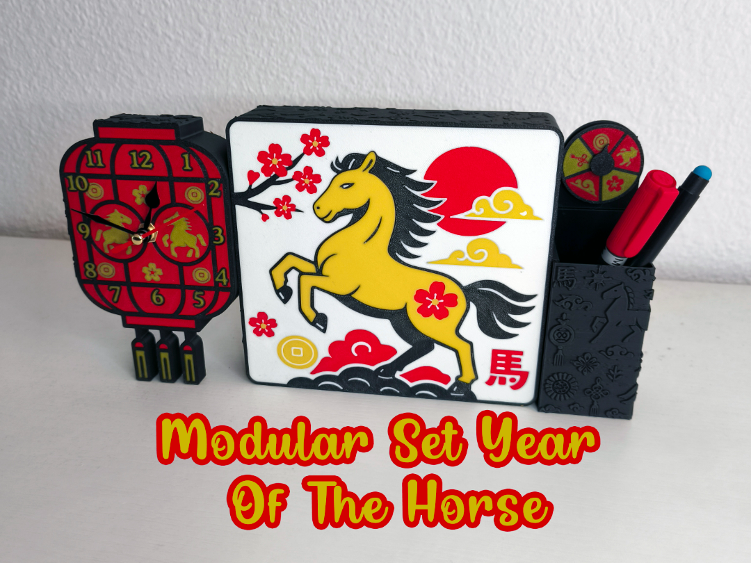 Conjunto Modular Año Nuevo Chino – Año del Caballo
