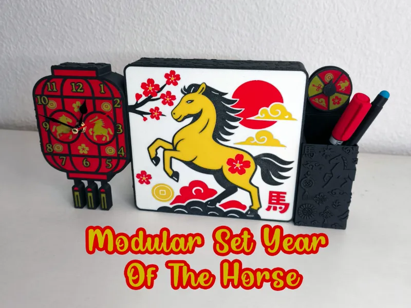 Conjunto Modular Año Nuevo Chino – Año del Caballo