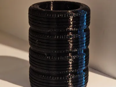 Tire Pen Holder – Stylish Desk Organizer