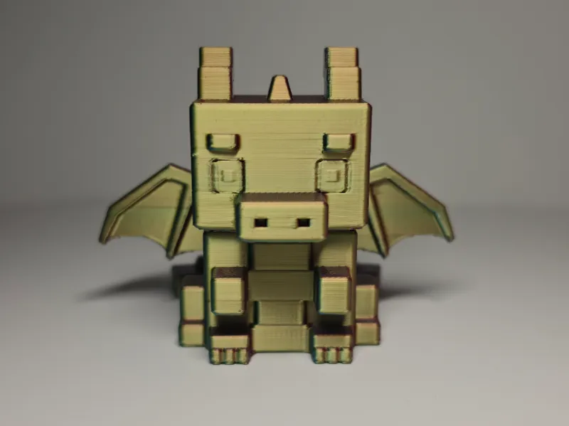 Meet the Cute Cube Dragon!