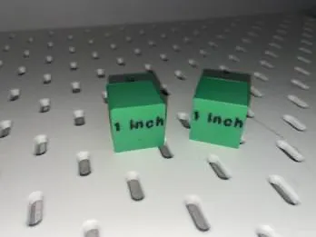 one inch comparison cube for photos - Free 3D Print Model - MakerWorld