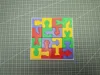 Single plate, four colors