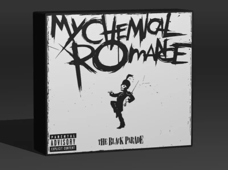 my chemical romance black parade lichtbox MCR