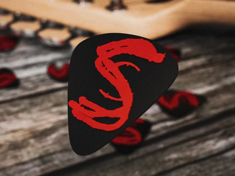 Seether Guitar pick 3D logo