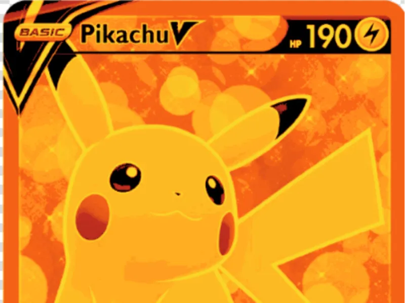 Pokemon TCG Pikachu V - SWSH09 Brilliant Stars 157