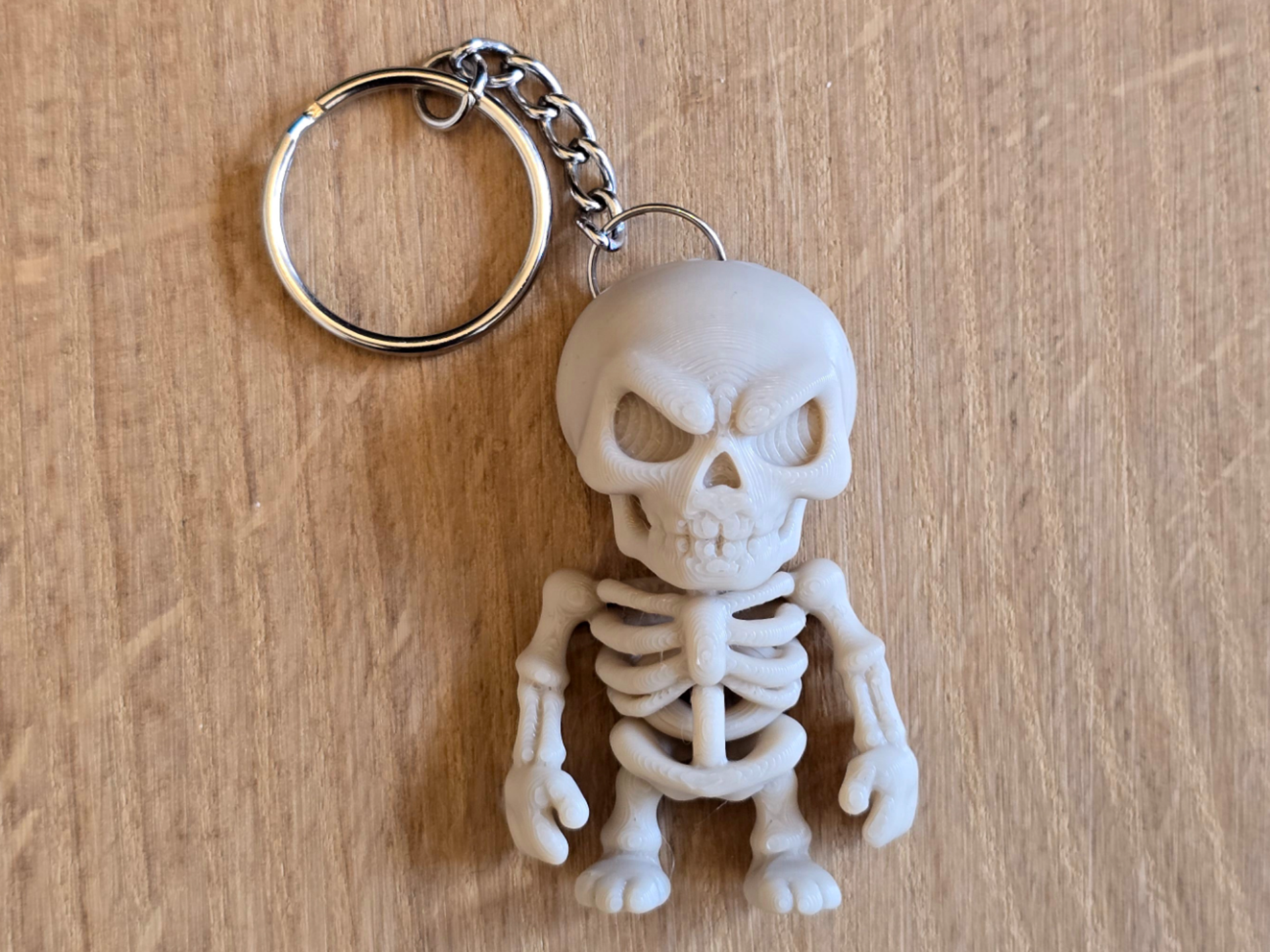Halloween Skeleton flexi keychain - quick print - 1